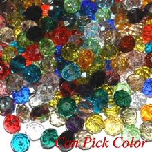 4mm 6mm 8mm new arrival hot loose strand  Mixed Faceted Rondelle Glass Crystal Beads spacer Bracelet jewelry making 2023 - buy cheap