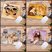 Mairuige  Promotion Antiskid durable Cute Dog Gaming Mouse Pad computer Mouse Pad, home and office Mat 18x22cm 20x25cm 2024 - buy cheap