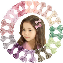 24pcs/lot Cute 2inch Hair Bows for Little Girl Dot Boutique Ribbon Hair Clips Kids School Party Headwear Photo Hair Accessories 2024 - buy cheap