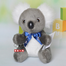 high quality goods  cute bowtie koala 21cm plush toy koala doll christmas gift d961 2024 - buy cheap