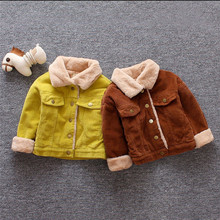 Куртки для маленьких девочек, осенне-зимние куртки для мальчиков, куртки для детей, теплая верхняя одежда с капюшоном, пальто для мальчиков, детские ткани #288862 2024 - купить недорого