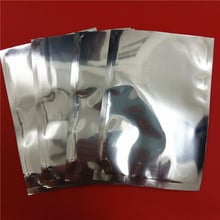 7*10cm 200Pcs/Lot Open Top Silver Aluminium Foil Plastic Packing Bag Vacuum Pouches Heat Seal Bag Food Storage Package Pack Bags 2024 - buy cheap