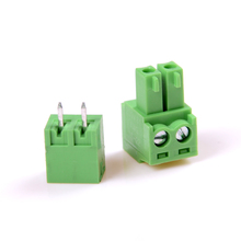 Terminal de ângulo reto 2 pinos, conector de passo 300v 8a 3.81mm, bloco terminal de parafuso pcb 3.81mm com 10 peças 2024 - compre barato