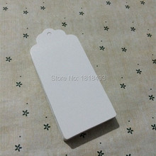 Atacado 350gsm papelão preço em branco tag do cair 200 pçs/lote 4.5x9.5 cm frete grátis, diy kraft etiqueta/papel tagging/hangtag 2024 - compre barato