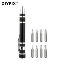DIYFIX 8 in 1 Precision Screwdriver Set Pen Style Mini Slotted Phillips Screw Driver Portable Multi-Tool Electronic Repair Tool 2024 - buy cheap
