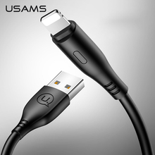 USB Cable for iPhone 6 7 8 X XR USAMS 0.25m 1m 2m for iOS Fast Charging Cable for iPhone USB Mobile Phone Charger Data Cord 2024 - buy cheap