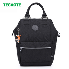 TEGAOTE Fashion Women Backpack High Quality Youth Nylon School Backpacks for Teenage Girls Female Travel Laptop Bagpack Mochila 2024 - buy cheap