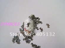 Approx. 1000pcs/bag Silver Cute Cupid Design Non-adhesive Metal Slices Nail Art Decoration ms-10-1 2024 - купить недорого