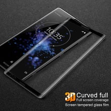 Imak 3D Curved Tempered Glass For Sony Xperia XZ3 Full Coverage Cover Screen Protector for Sony Xperia XZ3 Glass Screen Film 2024 - buy cheap