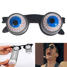 Popular Out Eye Dropping Eyeball Glasses Horror Terror Scary Party Prank Funny Joke Halloween Funny Toys For Children 2024 - buy cheap