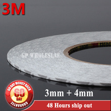 2x Mixed 3mm/4mm 3M 9080 Double Sided Adhesive Tape 50M/roll for LED Module PDA Laptop Component Joint 2024 - buy cheap