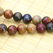 Multicolor picasso 10mm round loose beads 15inches 2 piece/lot best selling stone beads women fashion jewelry making wholesale 2024 - buy cheap