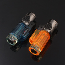 Gas Blue Flame Torch Turbo Lighter Spray Gun Electronic Lighter gas 1300C Cigarette Butane Cigar Lighter Men Gift 2024 - buy cheap