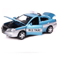 1/32 Scale  Model 25023 TAXI Cab Diecast Metal Car Model Toy For Baby Gifts Collection Original Box Pull back sound and light 2024 - buy cheap