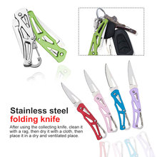 Stainless Steel Foldable Pocket Knife Mini Portable Folding Knife Fruit Cutter Practical Camping Outdoor Survival Tool 2024 - buy cheap