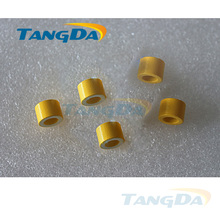 T68-26D núcleos de potencia de hierro inductor T68-26D 17,5*7,4*9,5mm 87nH/N2 75ue polvo de hierro ferrita Toroide núcleo toroidal Amarillo Blanco 2024 - compra barato