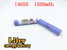 Batería de energía de litro 4 Uds 3,7 v 14650 batería recargable 3,7 V 1500mAh Li-ion Cámara linterna antorcha batería 2024 - compra barato