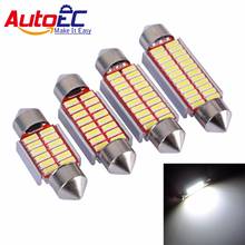 AutoEC 4x 31mm 36mm 39mm 41mm C5W 12 16 20 24 SMD 4014 LED Bulb CANBUS ERROR FREE Festoon Lamp Car Interior Dome Light #LK142 2024 - buy cheap