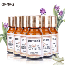 Paquete de aceites esenciales oroaroma Rose Lemon Honeysuckle mirra Cypress alcanfor, para aromaterapia, Spa, baño, 10ml x 6 2024 - compra barato