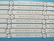 994mm 8leds New Original 49LJ51/LJ57_FHD_A B LED strip For LG Innotek 17Y 49"_FHD A B-Type 2024 - buy cheap