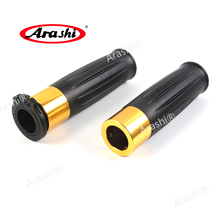 Arashi-empuñaduras de goma para manillar de motocicleta, tubo de agarre para Yamaha MT09 MT03 YZF R1 R3 R6 XJR TMAX 530 500, 1 par 2024 - compra barato