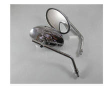 Chrome Motorcycle Rearview Mirrors For Yamaha VStar 400 650 1100 1300 Virago Xv 250 535 750 1100 Road Star Custom Chopper 2024 - buy cheap