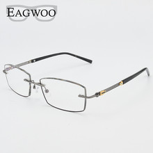 Men Rimless MR-8 Prescription Eyeglassses Rimless Reading Myopia Progressive Photochromic Glasses Spectacle  25001 2024 - buy cheap