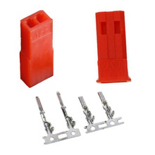 50pairs 2.54mm JST SYP 2-Pin Terminal Connector Kit Female & Male Red Plug Housing Crimp 20%Off 2024 - buy cheap