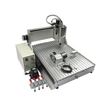 Fresadora cnc de husillo de 1,5kw 6090, cortadora de metal de 4 ejes mini cnc 6090, Libre de impuestos a Rusia 2024 - compra barato