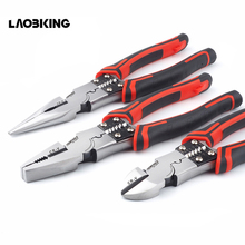 Professional Tools Wire Pliers Set Stripper Crimper Cutter Needle Nose Nipper Wire Stripping Crimping Multifunction Hand Tools 2024 - buy cheap