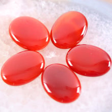 Free Shipping New without tags Stone 30x40MM Natural Red Carnelian Onyx Bead CAB Cabochon 1Pcs RK1697 2024 - buy cheap