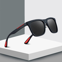 Latasha óculos de sol com lentes polarizadas, óculos escuros com armação quadrada clássica 2019 para homens e mulheres, proteção uv400 2024 - compre barato