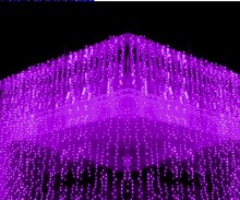 8M*1.5M384LED 3M*1.5M Fairy LED curtain icicle string light Garland Christmas holiday party luminaria wedding decoration 2024 - buy cheap