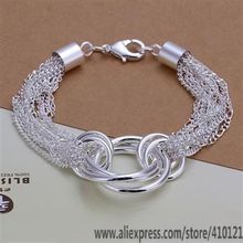 Wholesale High Quality Jewelry Bridal 925 Sterling Silver Christmas Gift For Women Best Gift SMTH299 Fashion Bracelet 2024 - buy cheap