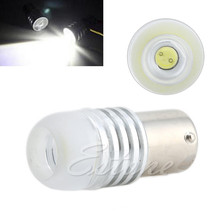 Bombilla LED para coche, luz de marcha atrás C45, cc 12V 5W 1156 BA15S P21W, Blanco superbrillante, novedad 2024 - compra barato