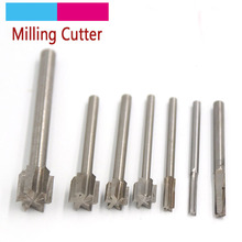 1pcs Wood Carving Engraving Knife Milling Cutter 3-10mm End Mill White Steel Clear Bottom Knife WoodWorking Tools QingD 2024 - buy cheap