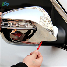ABS Chrome Car Exterior Rearview Rear View Mirror Cover Trim Styling Sticker For Hyundai IX35 2010 2011 2012-2015 Accessories 2024 - buy cheap