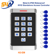 H2-EM Metal и IP68 Водонепроницаемая RFID Клавиатура контроля доступа 2024 - купить недорого