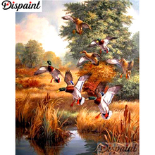 Dispaint Full Square/Round Drill 5D DIY Diamond Painting "Animal duck scenery" Embroidery Cross Stitch 5D Home Decor A11470 2024 - buy cheap