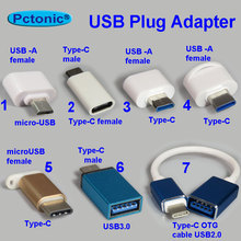 Type-C USB OTG адаптер к micro-USB type-A USB3.0 конвертер «Мама-папа» телефон USB кабель для накопителя huawei 2024 - купить недорого