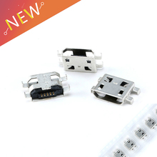 Conector Micro USB de 5 pines para reparación de móvil, conector trasero de tableta de 0,8mm, tipo B, sin conector lateral hembra, 50 Uds. 2024 - compra barato