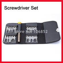 SD006 Free Shipping 25 in 1 Multi-functional Leather Style Screwdriver Set Phone Laptop Glasses Repair Screw Driver Kit 2024 - buy cheap