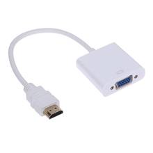 25cm 50/60Hz USB 1080P HDMI to VGA adapter Male to Female Video Converter Adapter Cable for PC DVD HDTV Support Analog Video 2024 - buy cheap