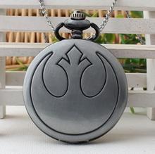 Reloj de bolsillo de cuarzo, pulsera de cuarzo, color gris antiguo, Star Wars, 20 piezas 2024 - compra barato