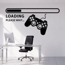 Wall Decal Gamer Xbox Loading Controller Games Sticker Home Decor Kids Teen  Bedroom Playroom Vinyl Wall Art Decals 3085 2024 - buy cheap