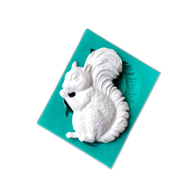 Squirrel Shape Fondant Cake Silicone Mold Pastry Chocolate Mould Candy Biscuits Molds Ice Cube Soap Baking Cake Decoration Tools 2024 - buy cheap