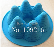 Atacado 1 pcs 6-Holes pinheiro Food Grade Silicone bolo mold DIY 2024 - compre barato