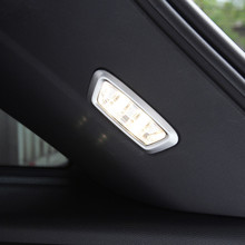 Cubierta de luz trasera de maletero de coche, accesorio Interior de ABS cromado para Mercedes Benz GLC X253 2016-2018 2024 - compra barato