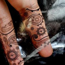 The new 2015 fashion colorful nail sticker decals transfer film nail tools Decorations Black spiral flower  SY647 2024 - buy cheap