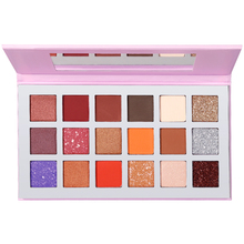 Paleta de sombras de ojos de 18 colores, brillo mate, polvo Mineral resistente al agua, maquillaje, Etiqueta Privada, cosméticos 2024 - compra barato